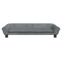 vidaXL Sofá para niños de terciopelo gris oscuro 100x50x26 cm vidaXL Sofá para niños de terciopelo gris oscuro 100x50x26 cm