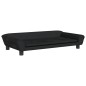 vidaXL Sofá para niños de terciopelo negro 100x50x26 cm vidaXL Sofá para niños de terciopelo negro 100x50x26 cm