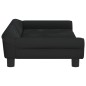 vidaXL Sofá para niños de terciopelo negro 100x50x26 cm vidaXL Sofá para niños de terciopelo negro 100x50x26 cm