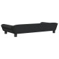 vidaXL Sofá para niños de terciopelo negro 100x50x26 cm vidaXL Sofá para niños de terciopelo negro 100x50x26 cm