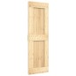 vidaXL Puerta corredera con herrajes madera maciza de pino 70x210 cm vidaXL Puerta corredera con herrajes madera maciza de pino 70x210 cm