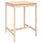 vidaXL Set de mesa y taburetes altos jardín 5 pzas madera maciza pino vidaXL Set de mesa y taburetes altos jardín 5 pzas madera maciza pino