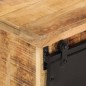 vidaXL Aparador de madera maciza de mango sin tratar 80x30x55 cm vidaXL Aparador de madera maciza de mango sin tratar 80x30x55 cm