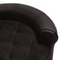 vidaXL Sofá para perros felpa y cuero sintético marrón 48x48x32 cm vidaXL Sofá para perros felpa y cuero sintético marrón 48x48x32 cm