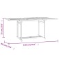 vidaXL Juego de comedor para jardín 5 piezas madera maciza de teca vidaXL Juego de comedor para jardín 5 piezas madera maciza de teca