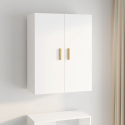 vidaXL Armario de pared colgante blanco 69,5x34x90 cm