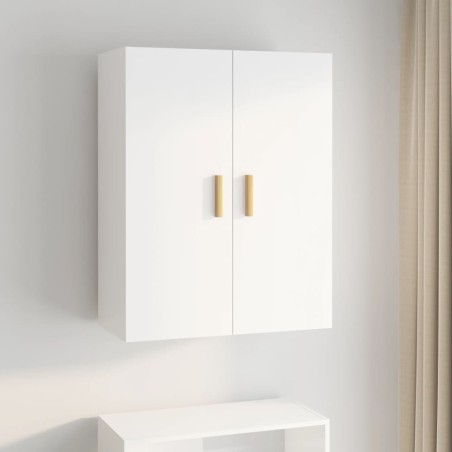 vidaXL Armario de pared colgante blanco 69,5x34x90 cm