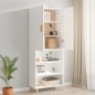 vidaXL Armario de pared colgante blanco 69,5x34x90 cm vidaXL Armario de pared colgante blanco 69,5x34x90 cm