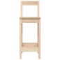 vidaXL Taburetes altos 2 uds madera maciza de pino 40x41,5x112 cm vidaXL Taburetes altos 2 uds madera maciza de pino 40x41,5x112 cm