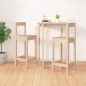 vidaXL Taburetes altos 2 uds madera maciza de pino 40x41,5x112 cm vidaXL Taburetes altos 2 uds madera maciza de pino 40x41,5x112 cm