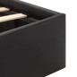 vidaXL Cama canapé hidráulica con LED cuero sintético negra 140x200 cm vidaXL Cama canapé hidráulica con LED cuero sintético negra 140x200 cm