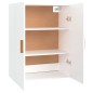 vidaXL Armario de pared colgante blanco 69,5x34x90 cm vidaXL Armario de pared colgante blanco 69,5x34x90 cm