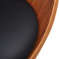 vidaXL Sillas de comedor 2 unidades madera curvada y cuero artificial vidaXL Sillas de comedor 2 unidades madera curvada y cuero artificial