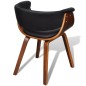 vidaXL Sillas de comedor 6 unidades madera curvada y cuero artificial vidaXL Sillas de comedor 6 unidades madera curvada y cuero artificial