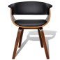 vidaXL Sillas de comedor 6 unidades madera curvada y cuero artificial vidaXL Sillas de comedor 6 unidades madera curvada y cuero artificial