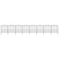 vidaXL Valla de jardín con puntas de lanza acero negro (1,75-2)x13,6 m vidaXL Valla de jardín con puntas de lanza acero negro (1,75-2)x13,6 m