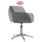 vidaXL Silla de oficina giratoria de tela gris claro vidaXL Silla de oficina giratoria de tela gris claro