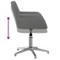 vidaXL Silla de oficina giratoria de tela gris claro vidaXL Silla de oficina giratoria de tela gris claro