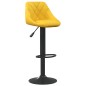 vidaXL Taburetes de cocina 2 unidades terciopelo amarillo mostaza vidaXL Taburetes de cocina 2 unidades terciopelo amarillo mostaza