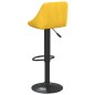 vidaXL Taburetes de cocina 2 unidades terciopelo amarillo mostaza vidaXL Taburetes de cocina 2 unidades terciopelo amarillo mostaza