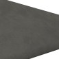 vidaXL Paneles de pared 12 uds terciopelo gris oscuro 30x30 cm 0,54 m²