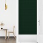 vidaXL Paneles de pared 12 uds terciopelo verde oscuro 90x15 cm 1,62m² vidaXL Paneles de pared 12 uds terciopelo verde oscuro 90x15 cm 1,62m²