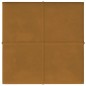 vidaXL Paneles de pared 12 uds terciopelo marrón 30x30 cm 1,08 m² vidaXL Paneles de pared 12 uds terciopelo marrón 30x30 cm 1,08 m²
