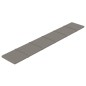 vidaXL Paneles de pared 12 uds terciopelo gris claro 90x15 cm 1,62 m²
