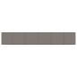 vidaXL Paneles de pared 12 uds terciopelo gris claro 90x15 cm 1,62 m²