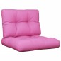 vidaXL Cojines para sofá de palets 2 piezas tela rosa vidaXL Cojines para sofá de palets 2 piezas tela rosa