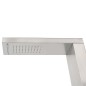 vidaXL Ducha de jardín con plato acero inoxidable WPC vidaXL Ducha de jardín con plato acero inoxidable WPC