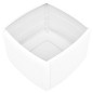 vidaXL Mesa auxiliar de plástico blanco 54x54x36,5 cm vidaXL Mesa auxiliar de plástico blanco 54x54x36,5 cm