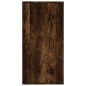 vidaXL Mueble para TV de pared roble ahumado 40x34,5x80 cm