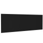 vidaXL Cabecero de cama pared madera contrachapada negro 240x1,5x80cm vidaXL Cabecero de cama pared madera contrachapada negro 240x1,5x80cm