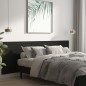 vidaXL Cabecero de cama pared madera contrachapada negro 240x1,5x80cm vidaXL Cabecero de cama pared madera contrachapada negro 240x1,5x80cm