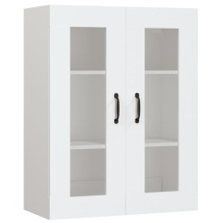 vidaXL Armario de pared colgante blanco 69,5x34x90 cm