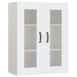 vidaXL Armario de pared colgante blanco 69,5x34x90 cm vidaXL Armario de pared colgante blanco 69,5x34x90 cm