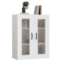 vidaXL Armario de pared colgante blanco 69,5x34x90 cm vidaXL Armario de pared colgante blanco 69,5x34x90 cm