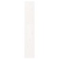 vidaXL Estantería/divisor de espacios madera pino blanco 60x30x167,5cm vidaXL Estantería/divisor de espacios madera pino blanco 60x30x167,5cm