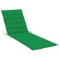 vidaXL Tumbona de jardín con mesa y cojín de madera de pino impregnada vidaXL Tumbona de jardín con mesa y cojín de madera de pino impregnada