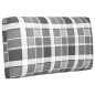 vidaXL Sofá de palets 2 plazas cojines gris madera de pino impregnada vidaXL Sofá de palets 2 plazas cojines gris madera de pino impregnada