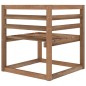 vidaXL Set de muebles de jardín 6 pzs madera impregnada cojines rojos vidaXL Set de muebles de jardín 6 pzs madera impregnada cojines rojos
