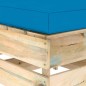 vidaXL Muebles de jardín 5 piezas con cojines madera impregnada verde vidaXL Muebles de jardín 5 piezas con cojines madera impregnada verde