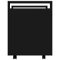 vidaXL Carrito de escritorio madera contrachapada negro 60x45x60 cm vidaXL Carrito de escritorio madera contrachapada negro 60x45x60 cm