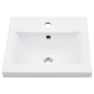 vidaXL Estructura de baño con lavabo incorporado hierro negro vidaXL Estructura de baño con lavabo incorporado hierro negro