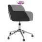 vidaXL Sillas de comedor giratorias 2 unidades tela negro vidaXL Sillas de comedor giratorias 2 unidades tela negro