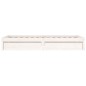 vidaXL Estructura de cama con cajones blanco 75x190 cm vidaXL Estructura de cama con cajones blanco 75x190 cm
