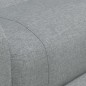 vidaXL Sillón de masaje elevable tela gris claro