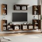 vidaXL Set de muebles para TV 7 pzas madera contrachapada roble marrón vidaXL Set de muebles para TV 7 pzas madera contrachapada roble marrón