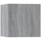 vidaXL Set de muebles para TV 5 pzas madera contrachapada gris Sonoma vidaXL Set de muebles para TV 5 pzas madera contrachapada gris Sonoma